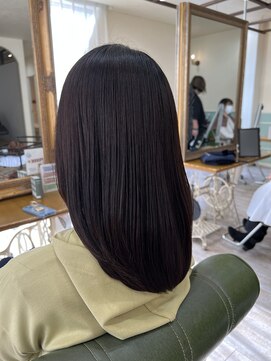 ラボヌールヘアーノーブル 新越谷店(La Bonheur hair noble) 髪質改善ロング