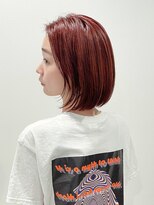 ベンジー 仙台店(benji)&nbsp;シンプルなプツッとボブ２０代３０代４０代