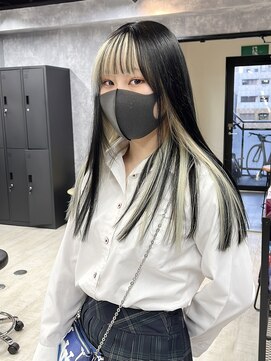 イコ(.ico) インナーホワイトブロンド