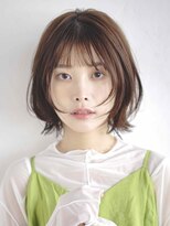 ヴァンクシー バイ ルナ(VANKCY by Luna) 顔周りにくぎ付け!!顔周りウルフレイヤーボブ