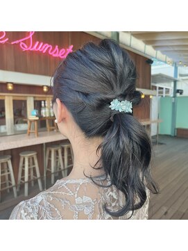 ブレス ヘアー リーベ(Bless HAIR Liebe) 20代30代40代◎結婚式アッシュカラーこなれ大人まとめ髪