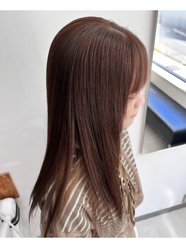 ウタ(uta) 【あおき ひかる】秋冬 トレンドヘアカラー メロウキャメル