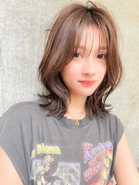 エイミー(Aimee) Aimee町田　くびれヘア×モカブラウン