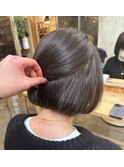 白髪活かしハイライト☆