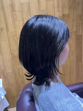 チアー ヘアリラクゼーション(cheer HAIRRELAXATION) 黒髪ウルフヘア