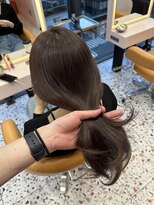 ボタン シブヤ(VOTAN SHIBUYA)&nbsp;韓国ヘア/くびれヘア/顔まわりカット/グレージュカラー