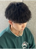 波巻きスパイラルパーマメンズパーマメンズサロンマッシュ高崎市
