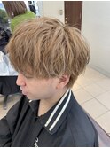 メンズ/ハイトーン/ブリーチ/ダブルカラー/学割U24/カラー