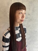 リュミエ ドゥ マッシュ(Lumier de mashu)&nbsp;ぱっつんロング