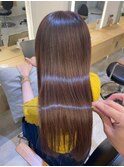 大人かわいい20代30代40代小顔ショコラベージュ Zina本八幡