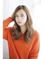 シャンティ 目白(SHANTi) かきあげバングのリバースカールスタイル