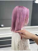 ムラサキ味のあるピンク