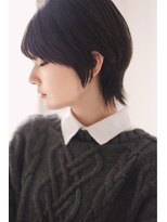 ラナホンジン(Lana HONJIN)&nbsp;韓国風/透明感カラー/オリーブベージュ/前髪/小顔カット