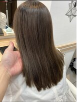 ルージュミュー(ROUGE mieux)&nbsp;ミルクティー×ミディアム×髪質改善トリートメント【茗荷谷駅】