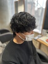 リーオオサカ(Lee Osaka) まるでパーマスタイル!癖毛カット!