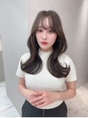 韓国レイヤー/韓国風/ボブ/髪質改善/黒髪/ブリーチなし〔池袋〕