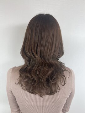 ヘアデザイン アンジェロカフェ(Hair Design Angelo cafe) 透け感♪サンドベージュ