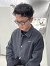 [メンズ]　カット・パーマ・トリートメント  ￥13500
