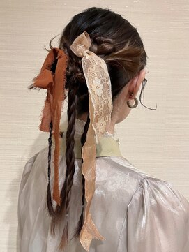 イルウィ(irwi) 【miku/ヘアセット】結婚式/カチモリ/韓国ヘア/シニヨン