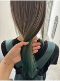 【Barouche/中島綾子】グラデーションカラー　セミロング　堀江