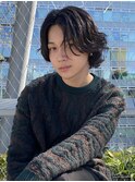 ミディアムウルフ　ニュアンスパーマ　ミディアムレイヤー　MOMO