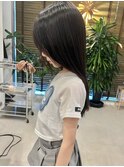 理想の艶髪に、髪質改善ストレート