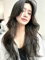 ミンクス 青山店(MINX) 【MINX】くびれヘア+くすみベージュハイライトカラー_表参道