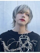 ジャム 新宿(JAM) 韓国/メンズカット/ダブルカラー/ウルフ/シルバー