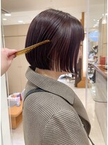 モリオ フロム ロンドン サッポロファクトリー店(morio FROM LONDON) morio札幌 札幌ボブ ミニボブ 暖色カラー