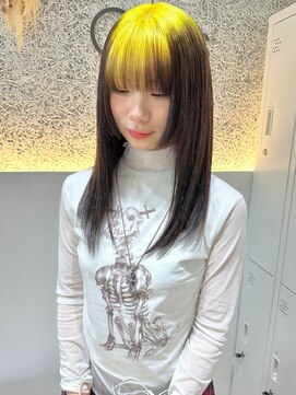 オプス 大名店(Ops) ルーツカラー×イエロー×ブラック