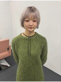 ハイトーンブランド/毛先カラー/レイヤーボブ/レイヤーショート