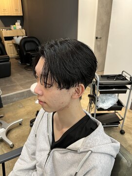 オゼル(OZEL) men's/MEN'S/メンズカット/メンズパーマ/郡山/センターパート