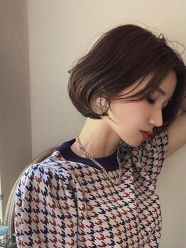 顔周りが綺麗に見える繊細なカットで魅力を引き出す♪再現性の高いスタイルで朝のスタイリングも簡単☆