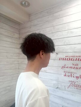 プログレス つくば店(PROGRESS by ヂェムクローバーヘアー) メンズパーマ