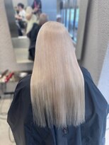 エン 栄店(enne)&nbsp;大人ガーリー/ダークアッシュ/ミディアムレイヤーカット/栄