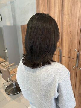 ガリカ 博多(Gallica) <ゲスト>ナチュラルストレート/オリーブグレージュ