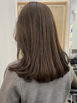 シベルバレー 横浜(sibell) ロングレイヤーカット顔周りレイヤーウルフハッシュカット韓国