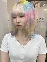 イエナ 渋谷(IENA)&nbsp;レインボーカラー×ホワイトデザインカラー