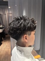 アンドワークス 2nd(&WORKS)&nbsp;残パーマフェードショート