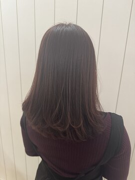 アドラーブル 万代店 (adorable) ボルドーカラー【ハイライトカラー】