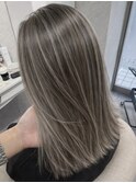 ブリーチハイライト髪質改善ダブルカラーレイヤーカット