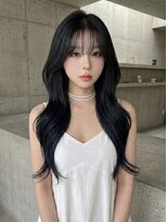 ロア 江坂(LOA)&nbsp;黒髪韓国風ウェーブ巻き