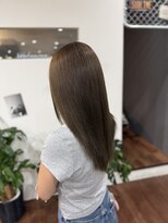 アロハナ 津店(ALOHANA)&nbsp;ブリーチ無しダブルカラー/オリーブ/レイヤー/津市/津新町/30代
