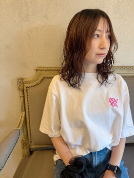 ミカン(mikan) 外国人風ルーズウェーブ