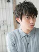 モッズヘアメン 札幌月寒店(mod's hair men)&nbsp;社会人スーツアッシュブラックビジネス韓国ショートｒ札幌月寒