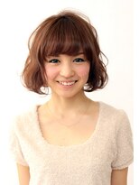 カーサ ロッティ(casa Lotti)&nbsp;ふんわりスウィートボブ　～ふわふわパーマで春を意識～