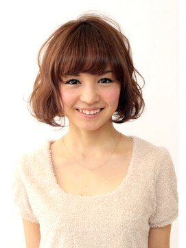 カーサ ロッティ(casa Lotti) ふんわりスウィートボブ ~ふわふわパーマで春を意識~