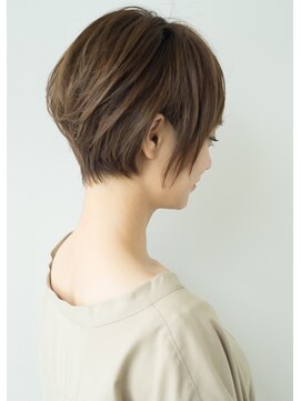 エル(LE) ６/８open！ひし形シルエットグレージュエアリーショート