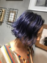 ジーナ(XENA)&nbsp;ネイビーショートボブ