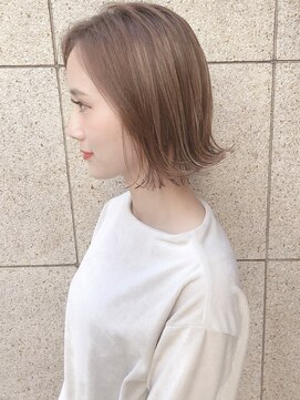 キアラ(Kchiara) 肩上切りっぱなしボブkchiara福岡天神川野直人